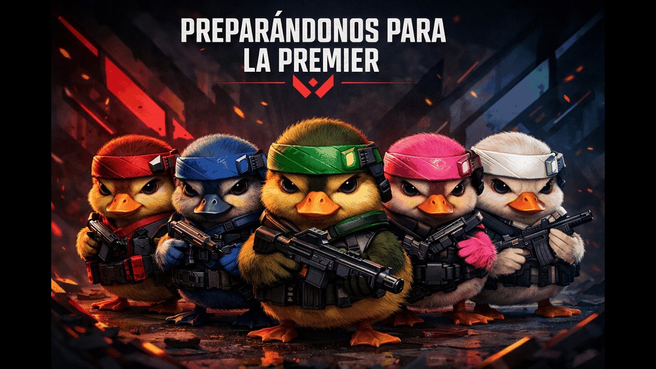 Escuackdron Patito jugando unas rankeds, preparándonos para la Premier