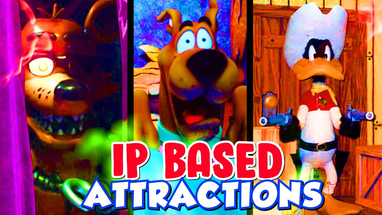 6 Amazing IP Dark Rides Created by Sally Corporation
