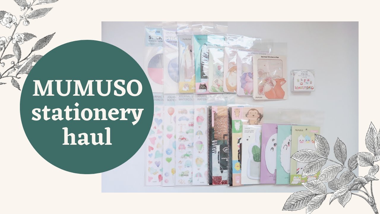 MUMUSO stationery haul (with prices) +GIVEAWAY! ✩