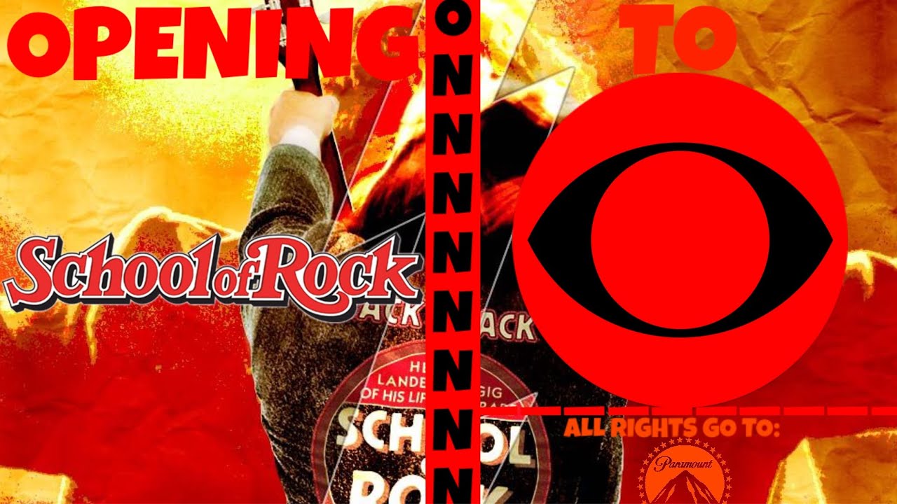 Opening To The School Of Rock On CBS 9/5/21 (Network Premiere) (DVR REC)