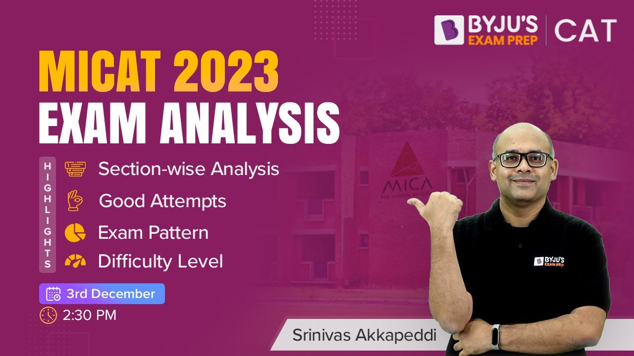 MICAT 2023 Analysis | MICAT 1 Analysis, Exam Pattern, Difficult Level, & MICAT Expected Cutoff 2023
