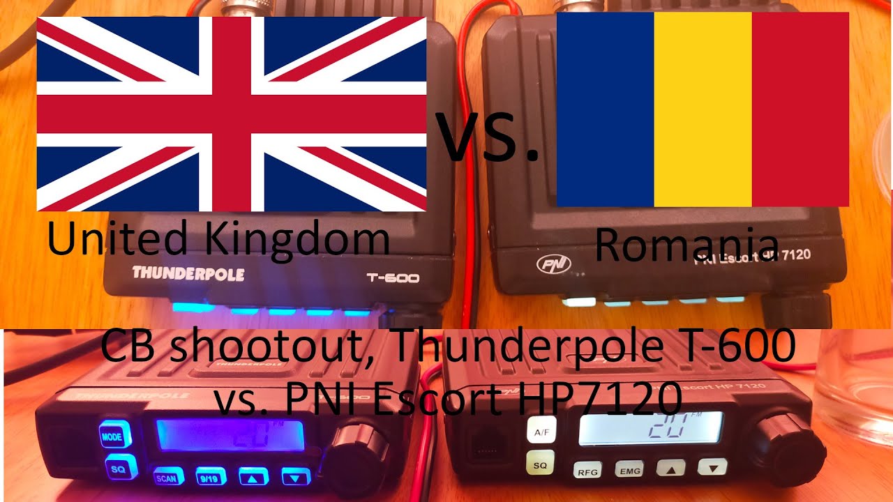 CB shootout, Thunderpole T-600 vs. PNI Escort HP7120