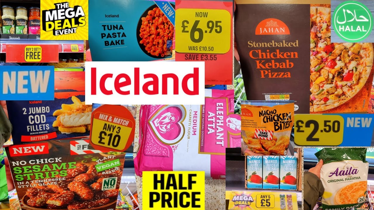 Iceland Food Store Tour 2026 | New Frozen Arrivals |  Big Sale & Budget Shopping