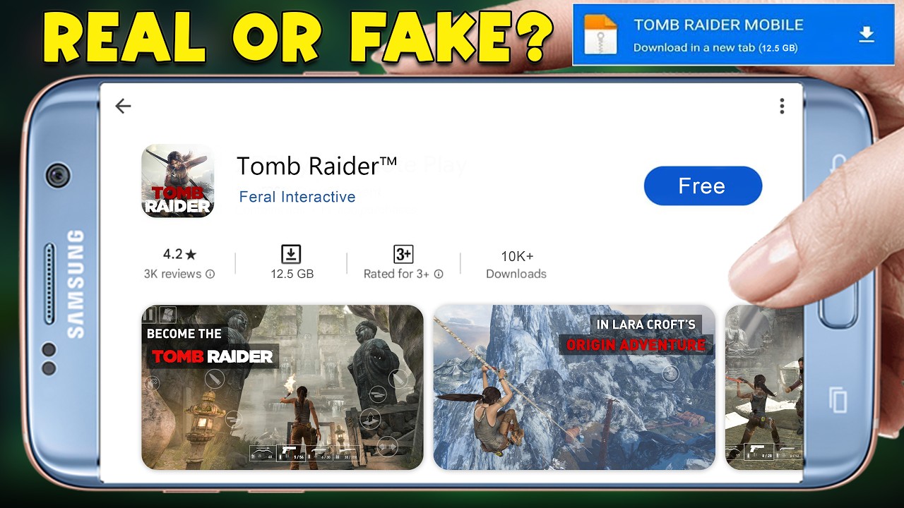 How To Play Free Tomb Raider 2013 Mobile Android/ios in 2026 | Top Method to Play Tomb Raider 2013