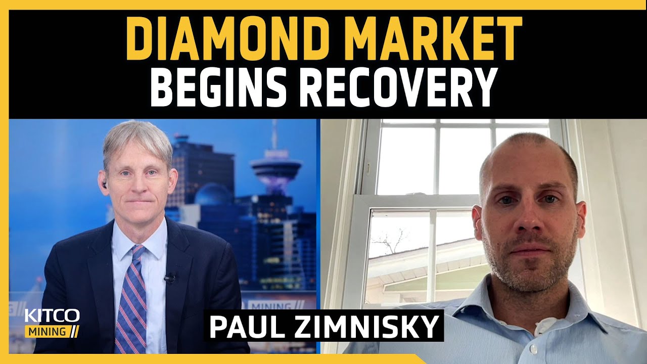 Can mined diamonds stage a comeback? Paul Zimnisky sees demand for synthetics starting to plateau