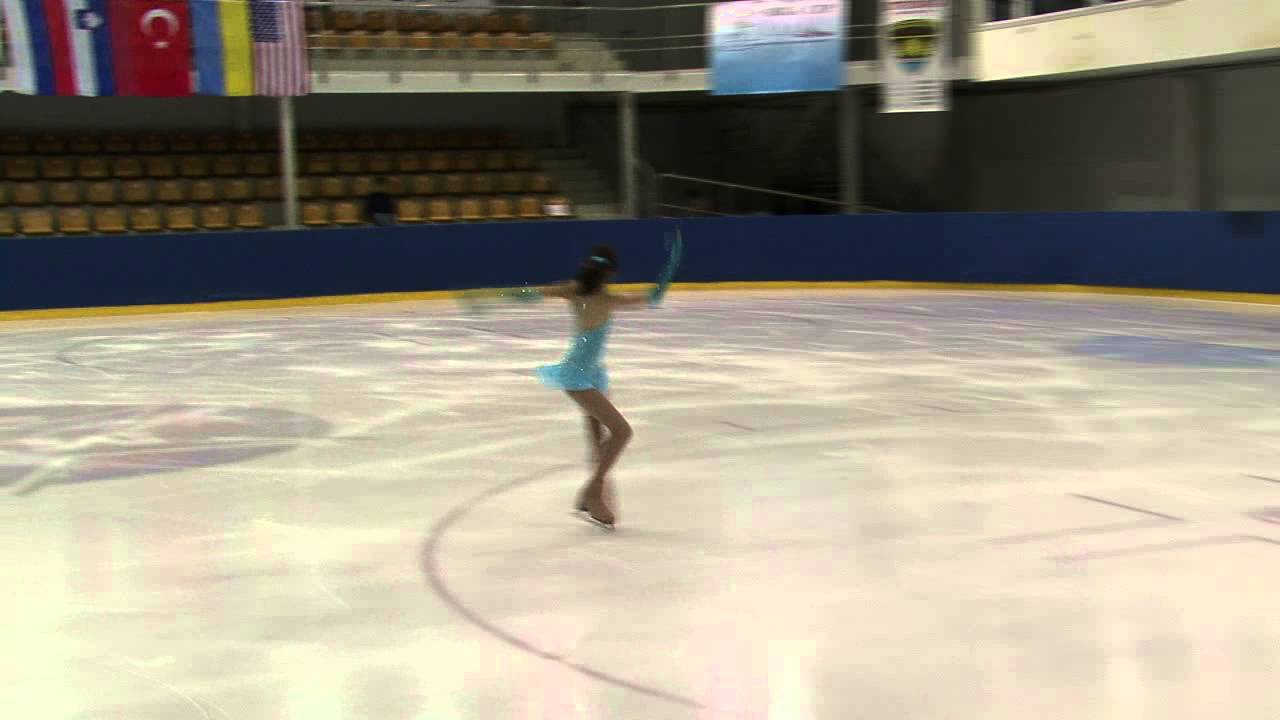 22 Evgenia MEDVEDEVA (RUS) - ISU JGP Riga Cup 2013 Junior Ladies Free Skating