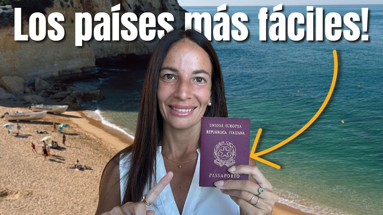 ✅ PAÍSES de EUROPA que dan CIUDADANÍA 🤩