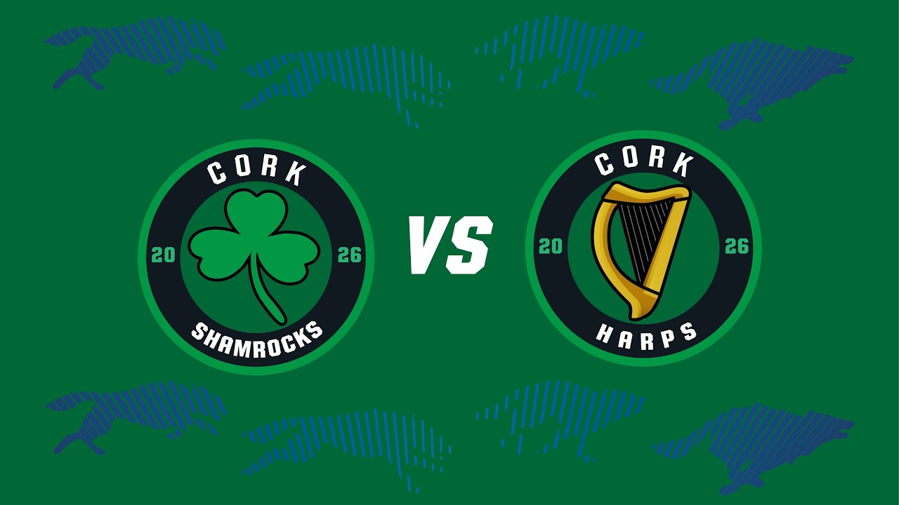 U18 Shamrocks vs Harps Game 2 - AI Tracking (sound)