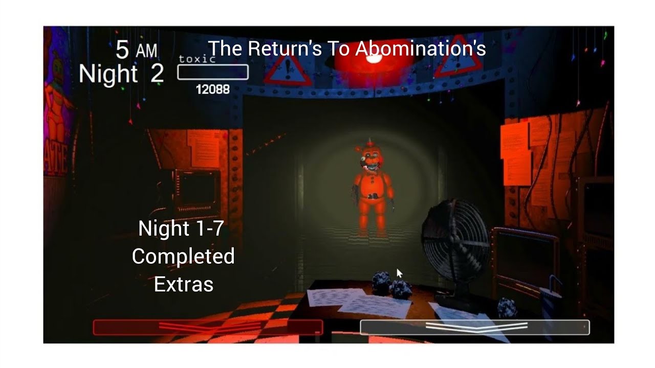 (The Return's To Abomination's)(night 1-7 completed+Extras)