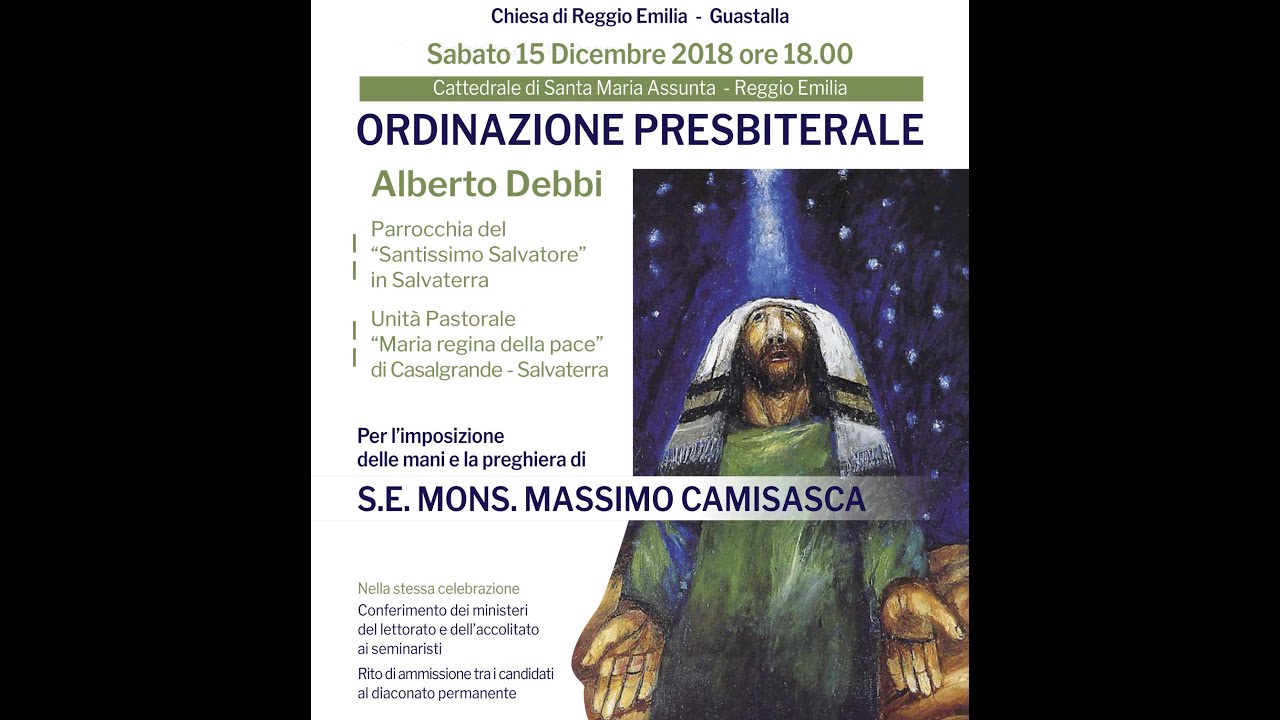 Ordinazione presbiterale di don Alberto Debbi