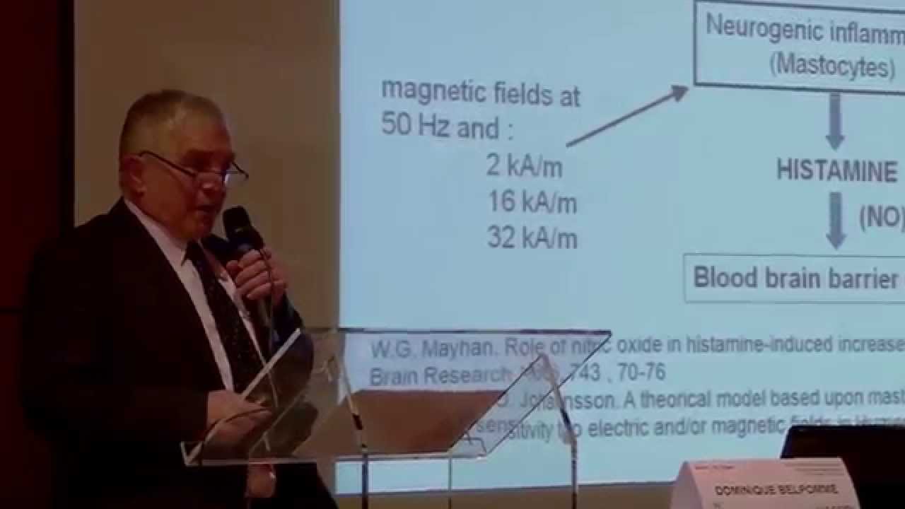 Dominique Belpomme (France) : EHS et MCS : un m&ecirc;me syndrome.