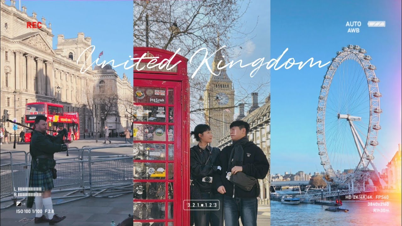 [vlog🇬🇧] 영국 여행  United Kingdom travel | 겨울의 런던 4박5일