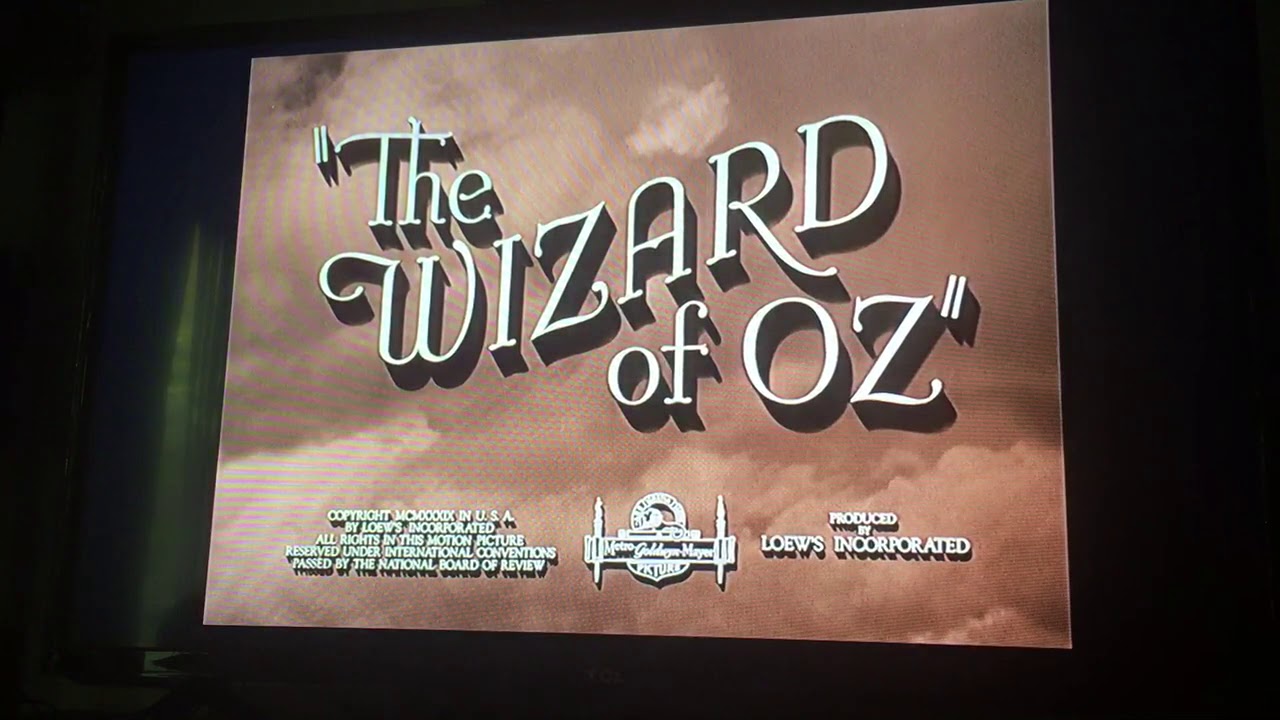 Opening to The Wizard Of Oz 2009 Blu ray