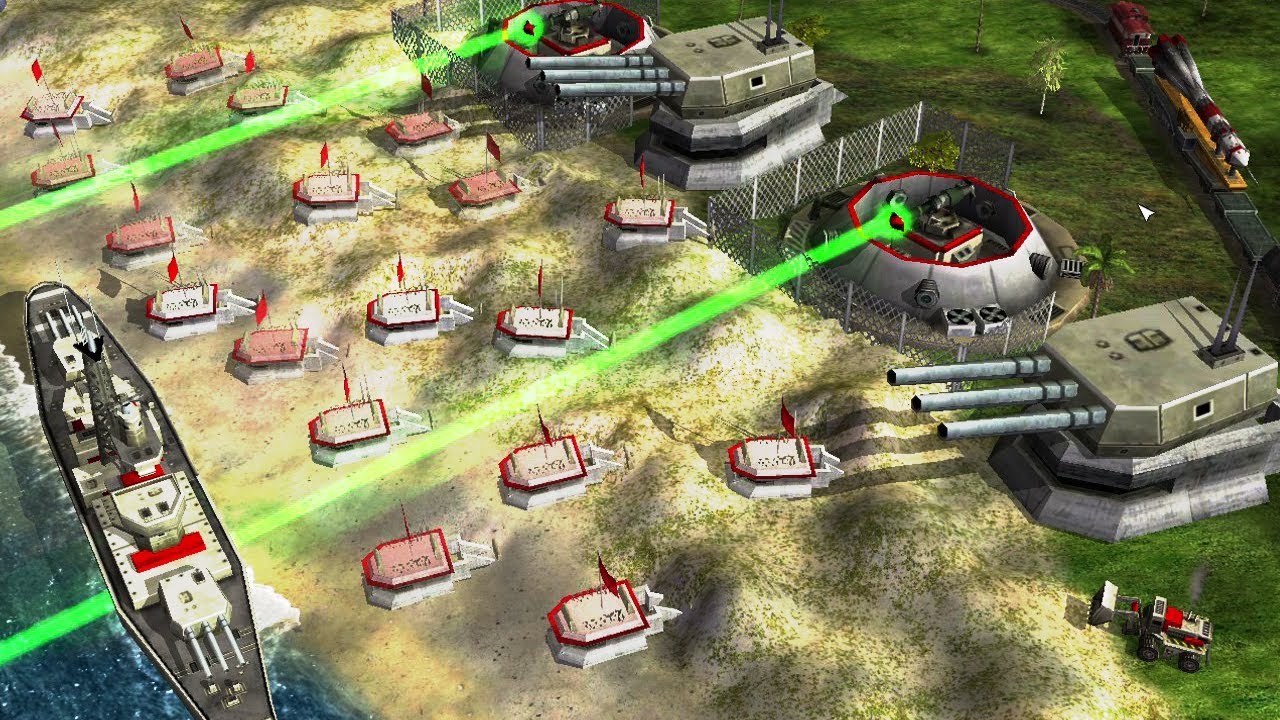 USA Supreme vs 7 BOSS General - Command & Conquer Generals Apocalyptic
