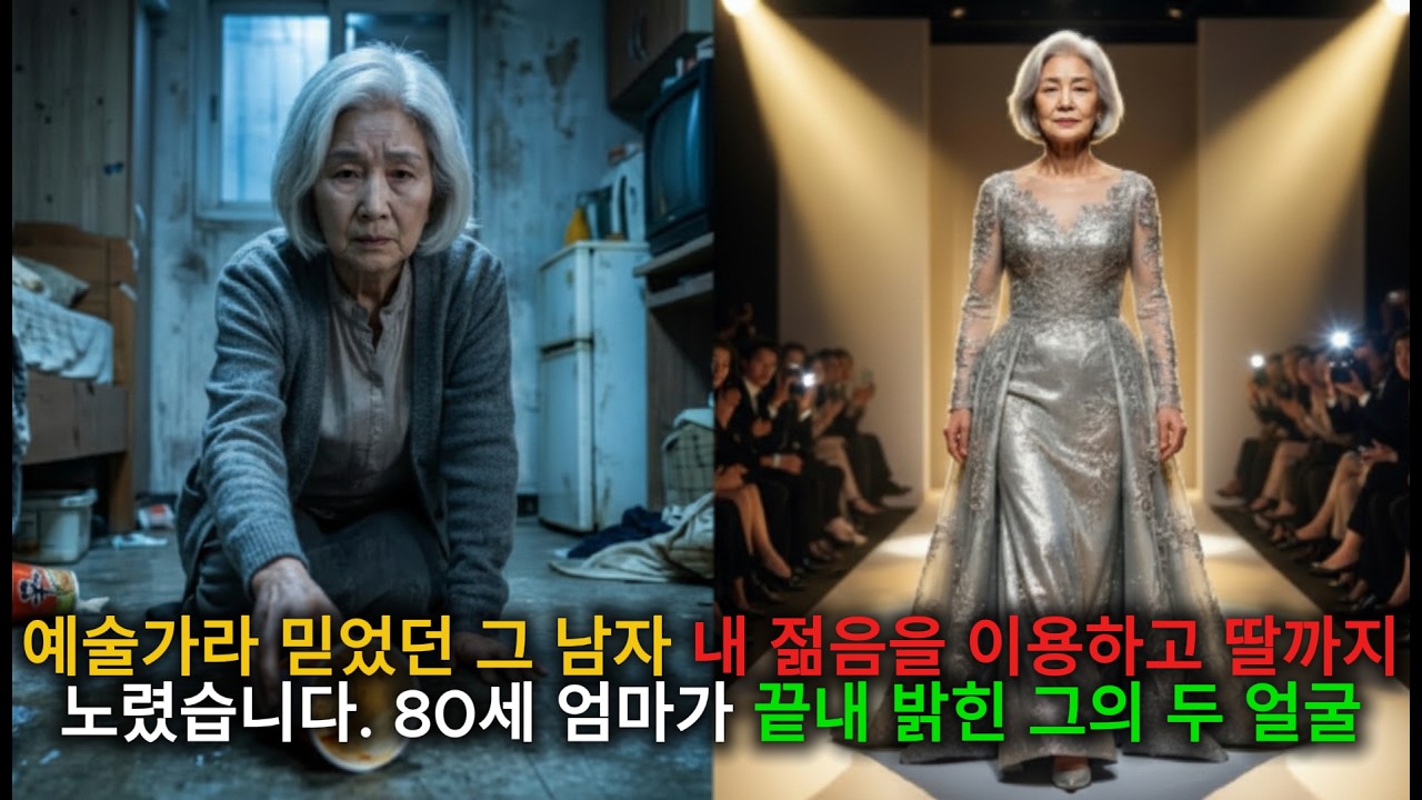 엄마의비밀 시니어모델 충격적인과거 패션쇼폭로