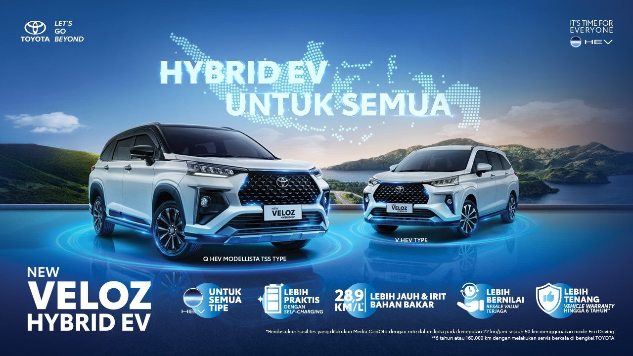 New Veloz Hybrid EV Untuk Semua