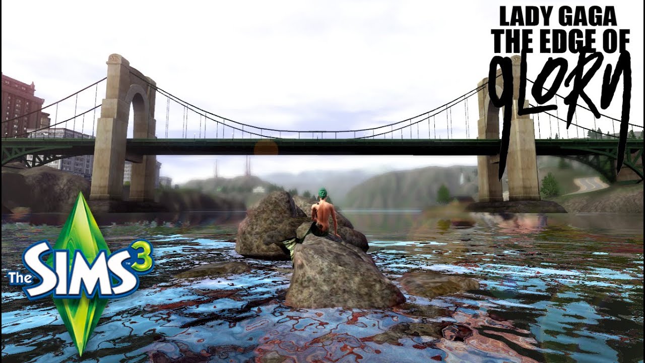 Lady Gaga - The Edge of Glory (The Sims 3) [Mermaid Concept]