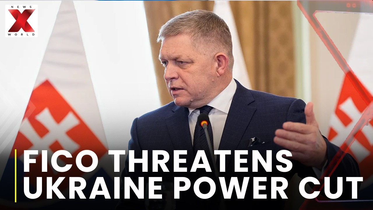 Robert Fico Warns Ukraine: Restore Oil Supplies or Lose Electricity | NewsX World