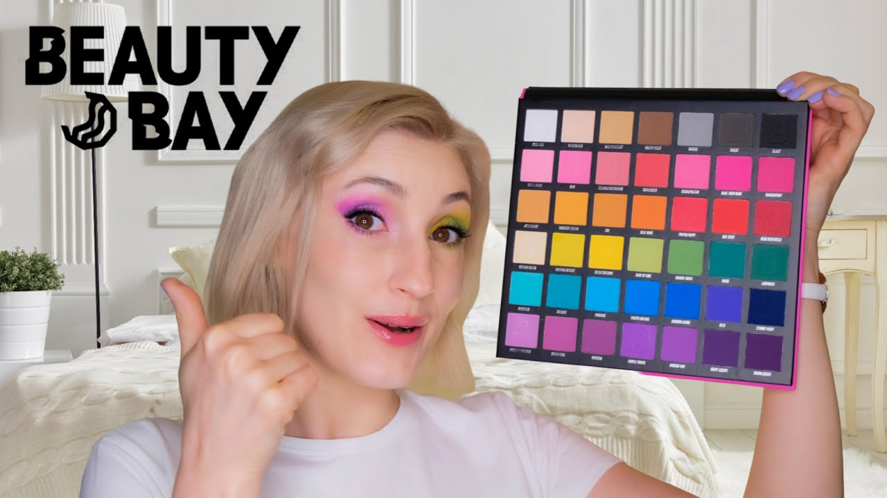 Палетка теней Beauty Bay Bright Matte 42 Colour Palette + Тамми Танука