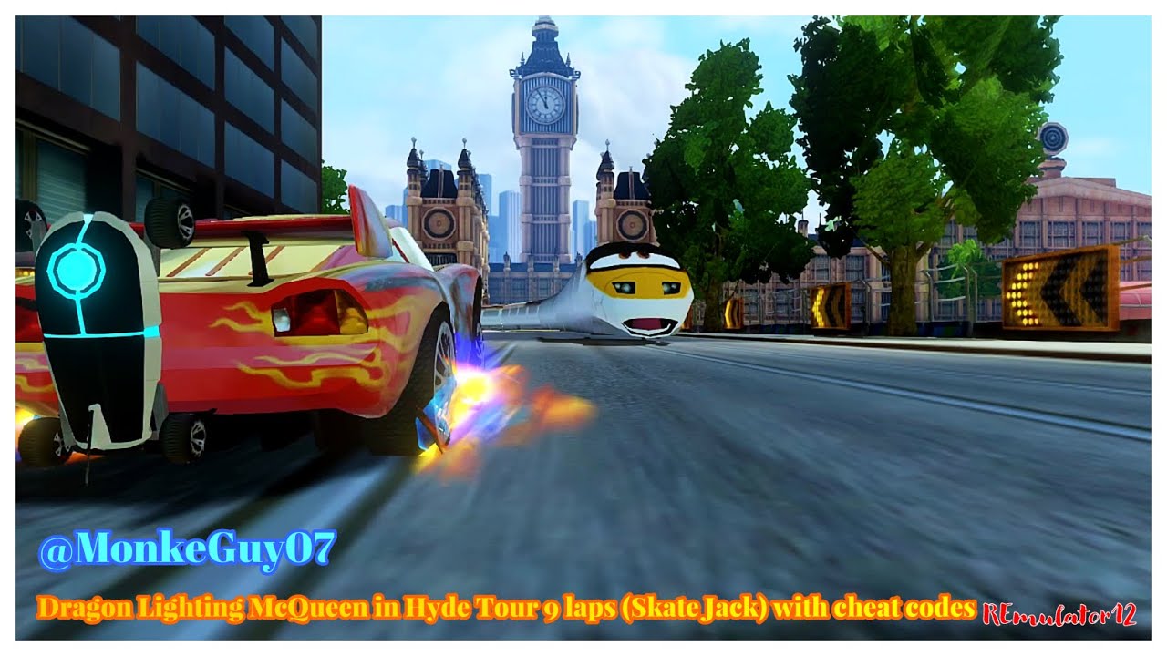 Cars 2 The Video Game | Dragon Lightning - Battle Race (SJ) | Hyde Tour 9 Laps