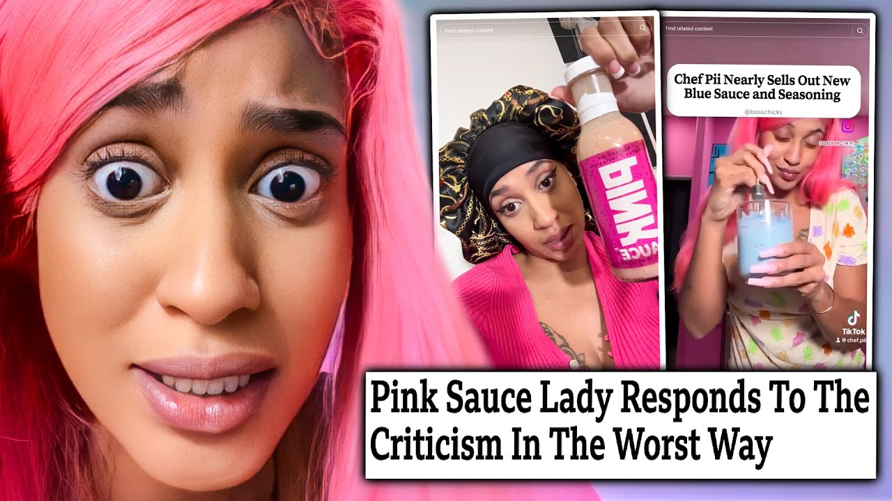 The Pink Sauce Lady Just Made The Worst Response Video
