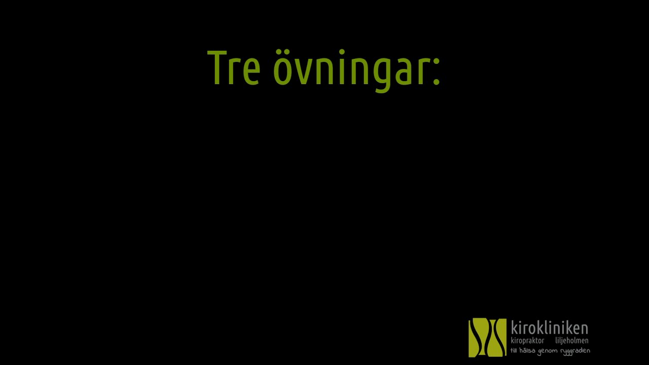 Tr&auml;na hemma med kroppsvikten - 3 grund&ouml;vningar