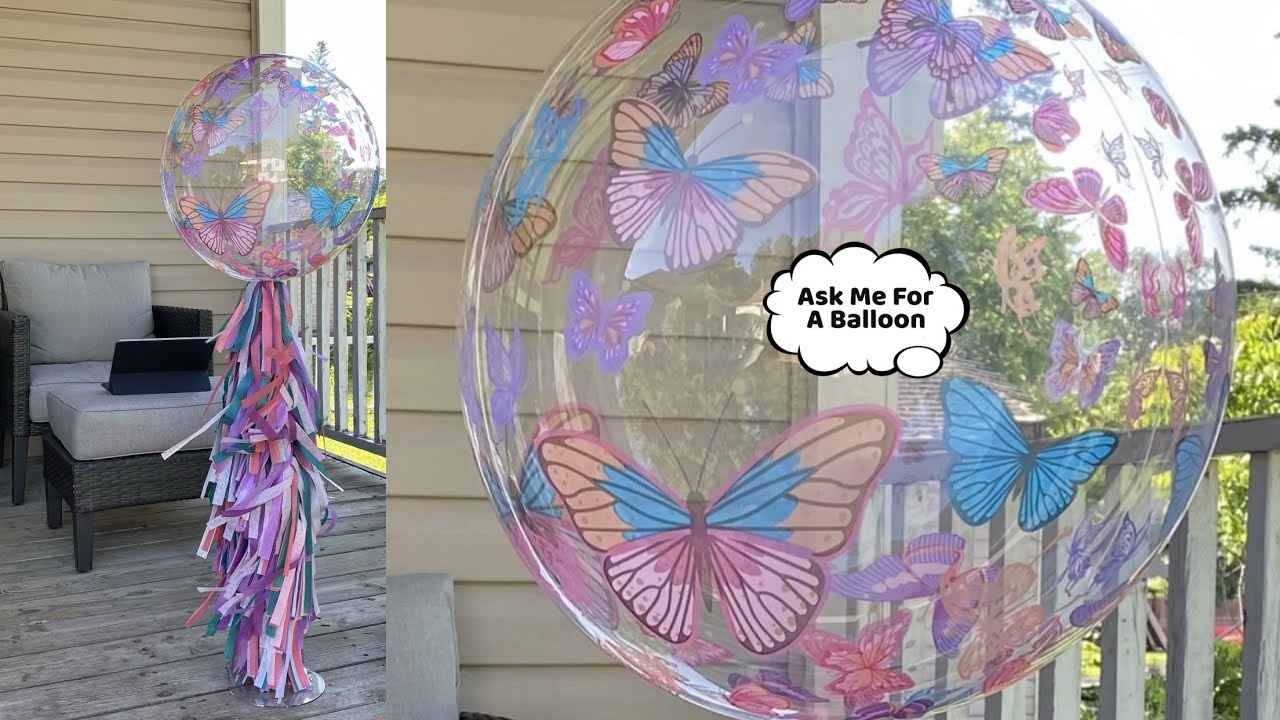 Bubble Balloon With Tassel