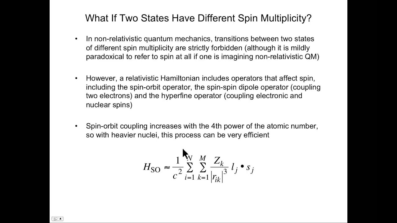 CompChem.07.06 Excited Electronic States: Conical Intersections and Dynamics