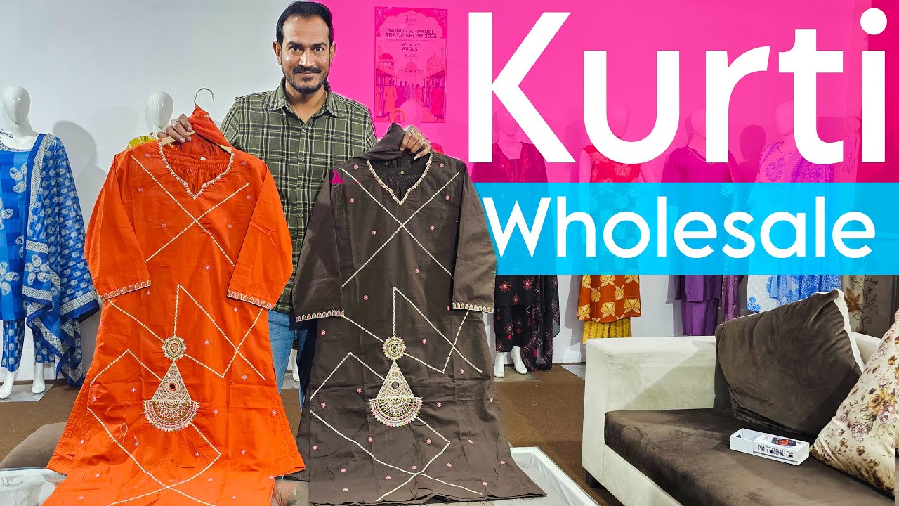 Kurti Market in Jaipur | Jaipuri Kurti Wholesale Market | Factory Rate Kurti #manufacturer 