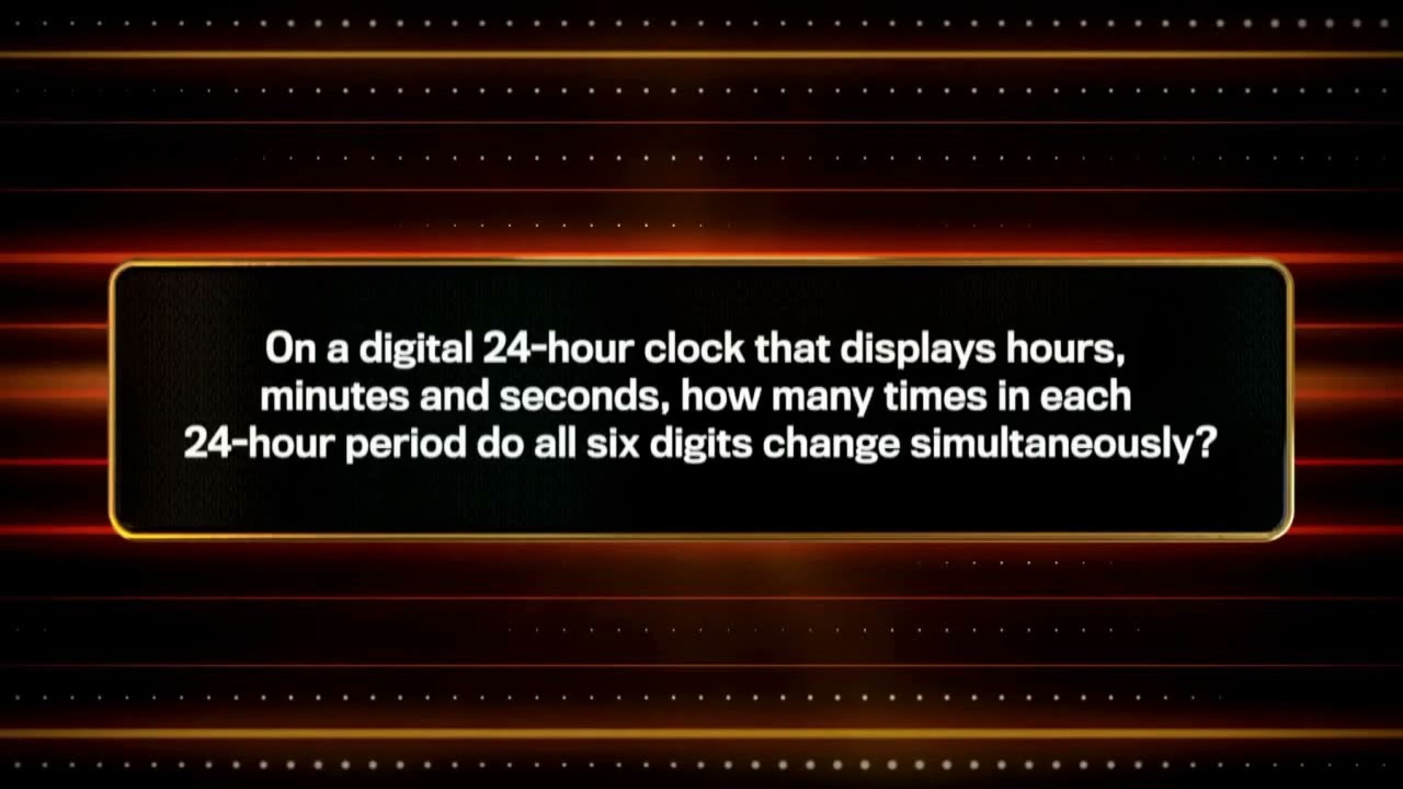 24-hour clock (The best from 1 Percent Club)