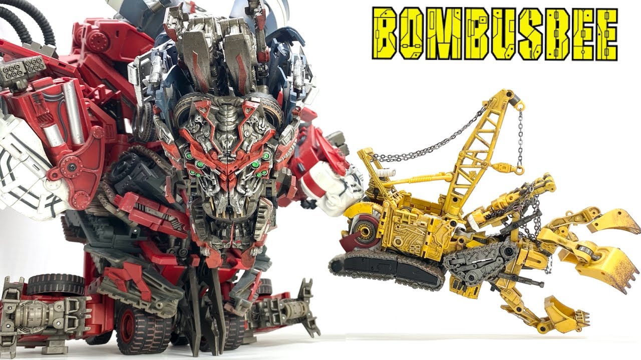 Дьявол Спаситель ROTF HIGHTOWER & SCRAPMETAL Paranoider Bomber Transformers Обзор DEVASTATOR