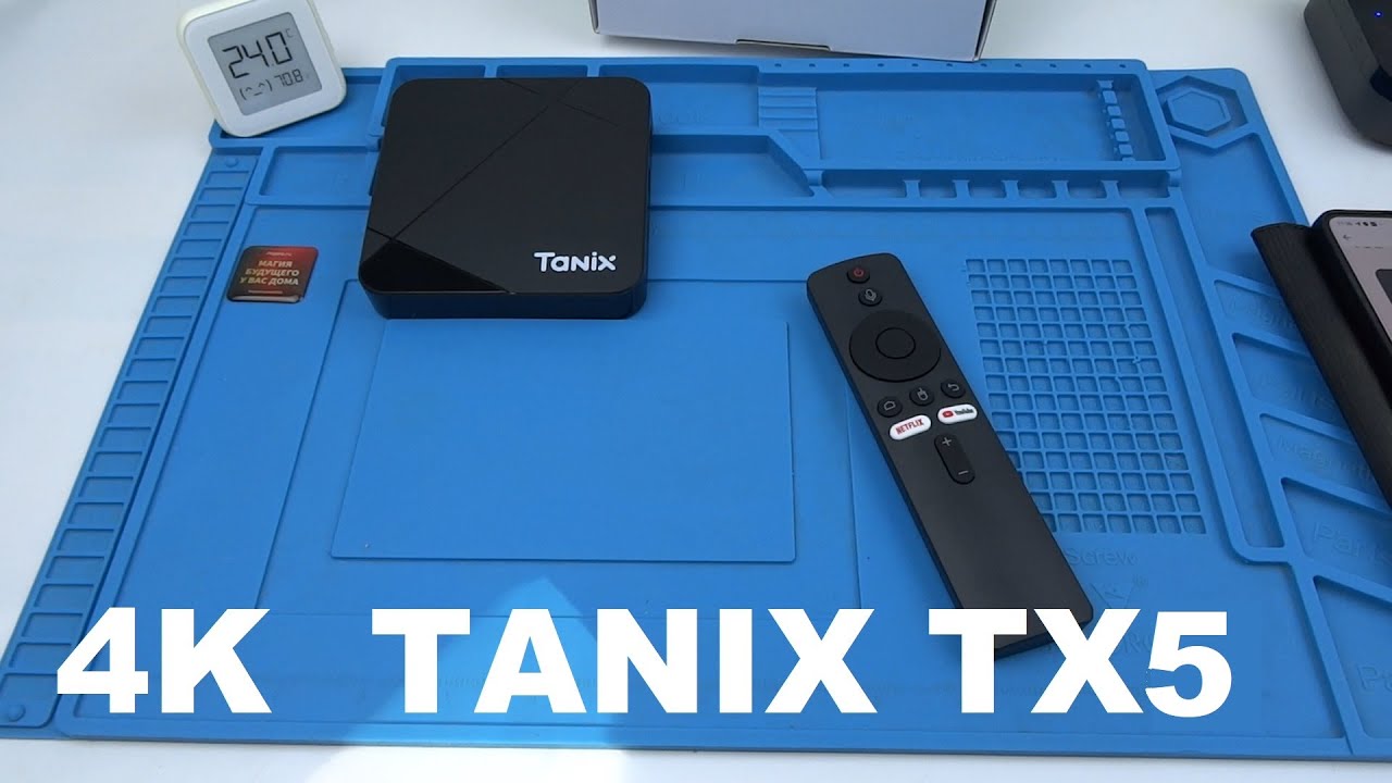 Tanix TX5 4K Android 14 ТВ-приставка  4GB + 32GB обзор