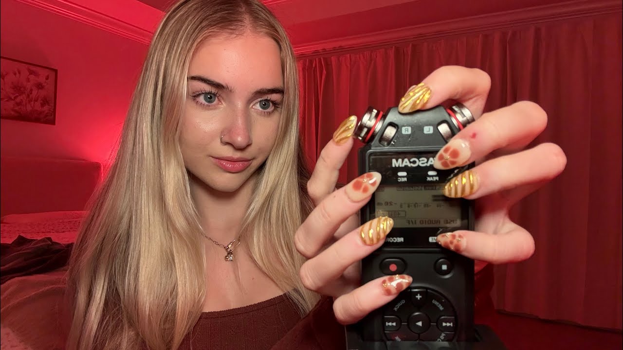 ASMR Violating My Tascam Microphone! Fast and Aggressive 
