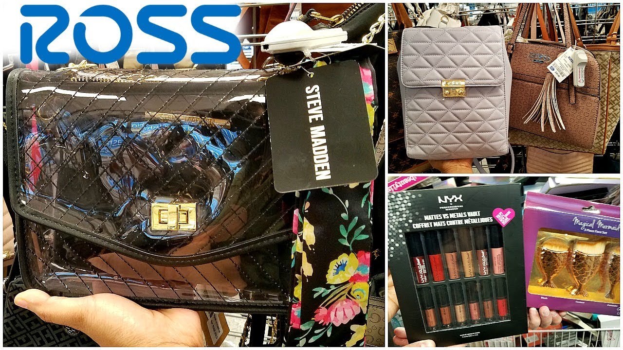 Shop WITH ME ROSS PURSE SHOPPING CHANEL INSPIRED CLEAR BAG STEVE MADDEN BEBE HANDBAGS APRIL 2018