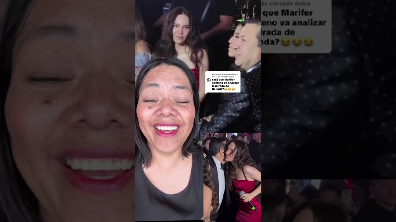 No es nada en contra de Belinda, pero sólo quiero saber por qué esa mirada atractiva ￼hacia el señor