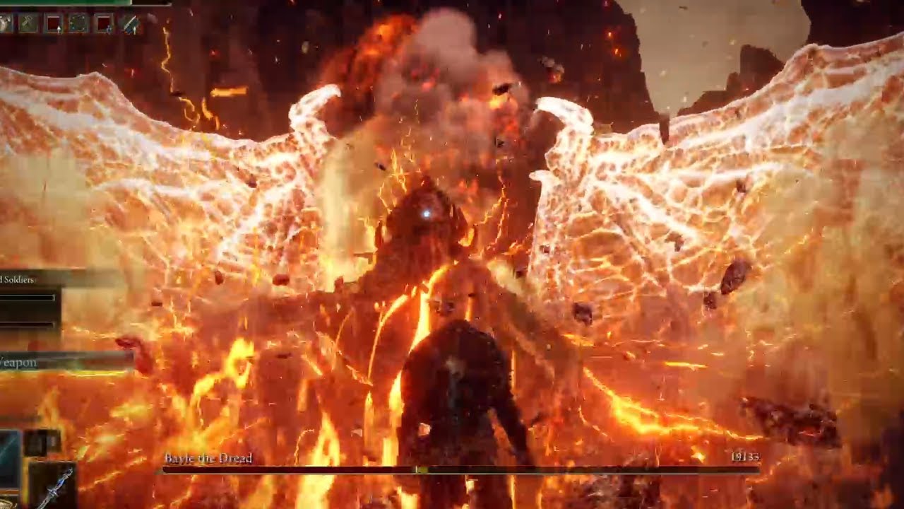 Bayle the Dread Boss Fight - Elden Ring (Mage Build)