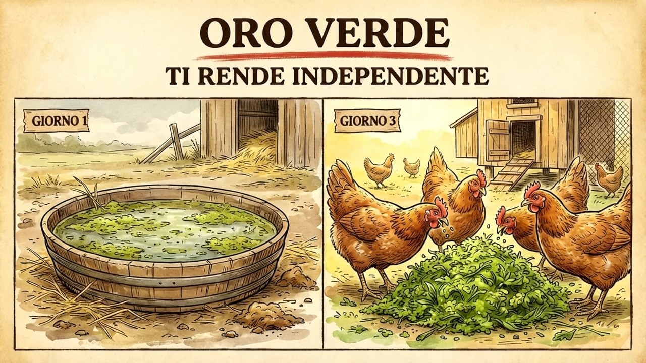 “Oro verde” dall’acqua: nutre le galline quasi gratis e spezza la dipendenza dai mangimi industriali