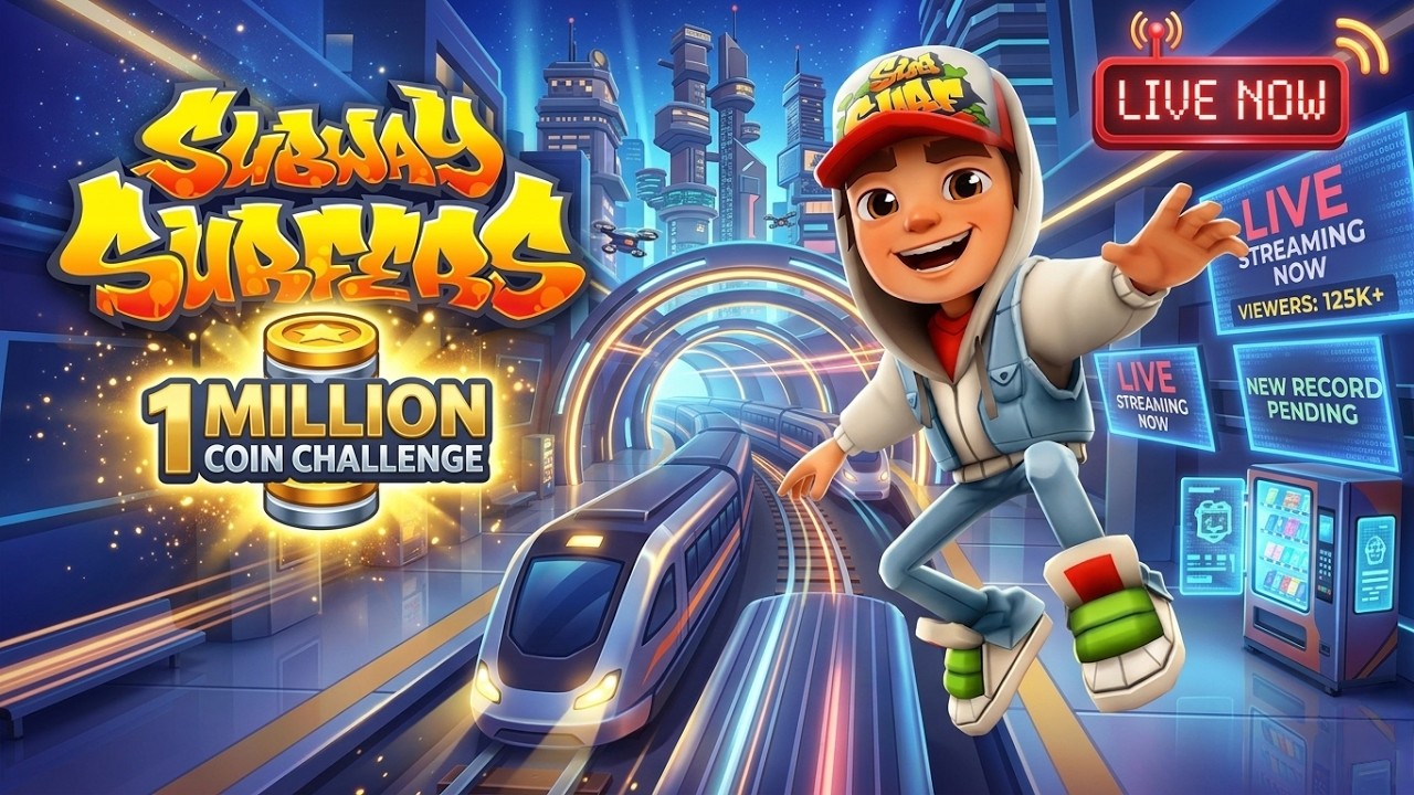 Subway Surfers: Breaking My All-Time High Score! 📈 #subwaysurfers #live