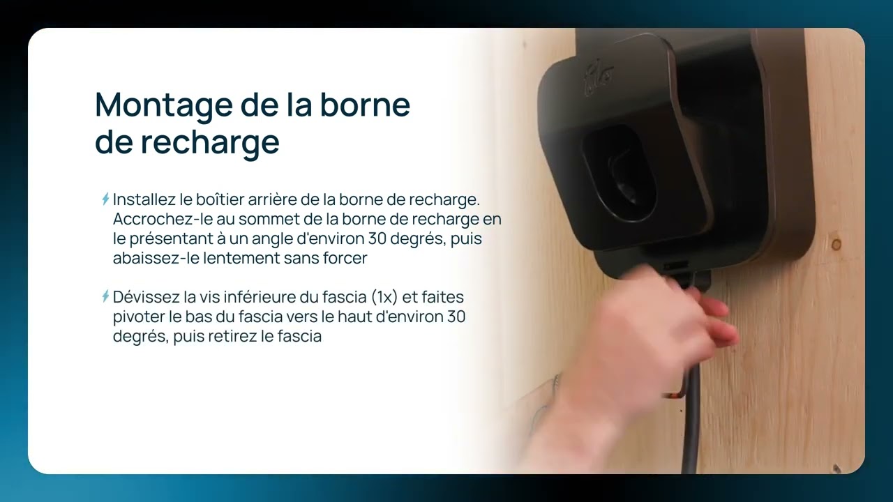 Comment installer les bornes de recharge pour véhicules électriques FLO Maison X6 et X8
