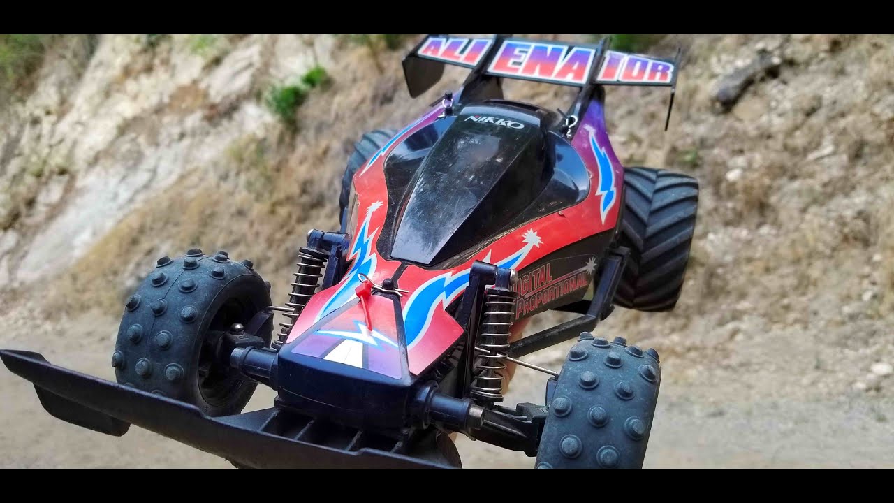 Vintage RC Score - Nikko RC Alienator upgrade and speed test