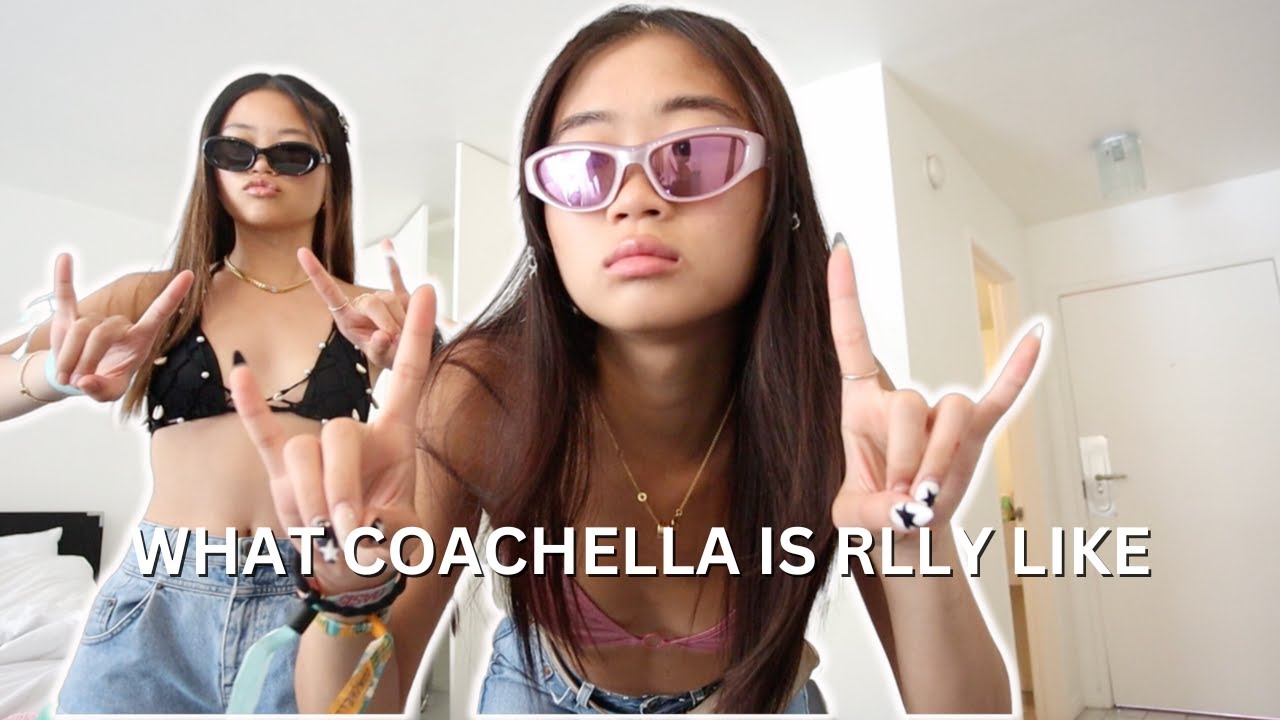 GRWM FOR COACHELLA ... whats its really like (vlog)