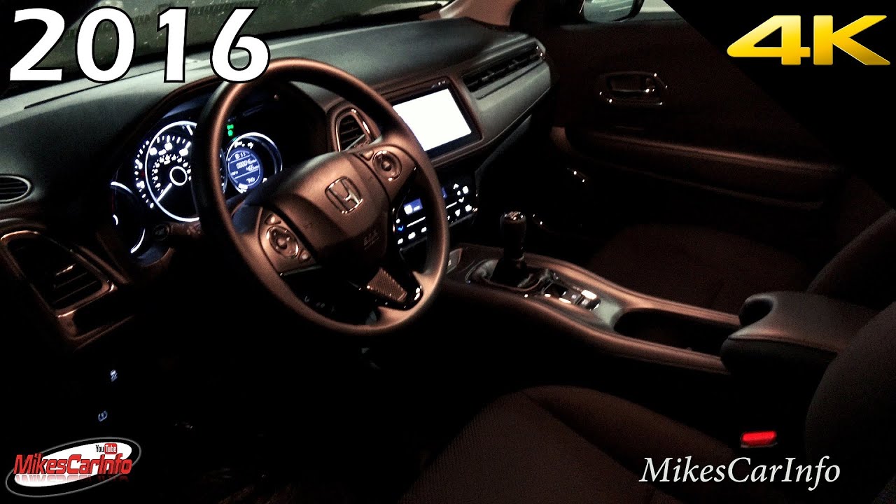 👉 2016 Honda HR-V AT NIGHT Interior and Exterior HRV + Night Drive