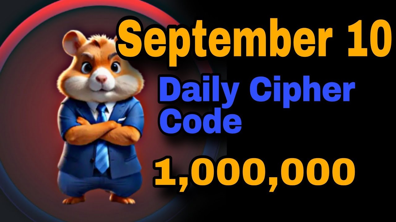 Hamster Kombat Daily Cipher Code Today | 10 September Hamster Kombat Daily Cipher Code