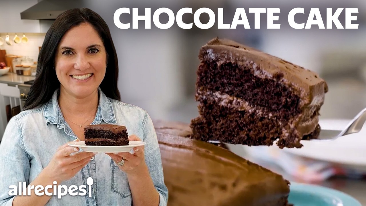 How to Make the Easiest Chocolate Cake From Scratch 🍫 🍰 | Easy & Quick Homemade Chocolate Cake