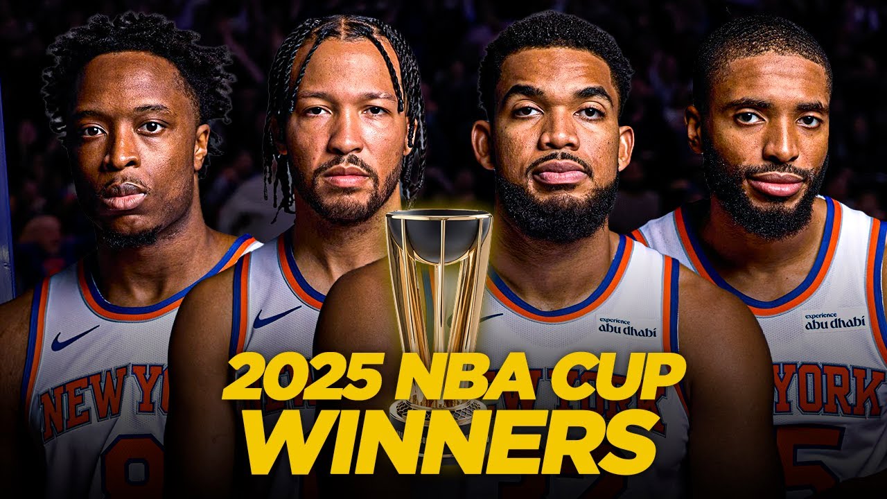 New York Knicks 2025 NBA Cup Champions 🏆 HIGHLIGHTS