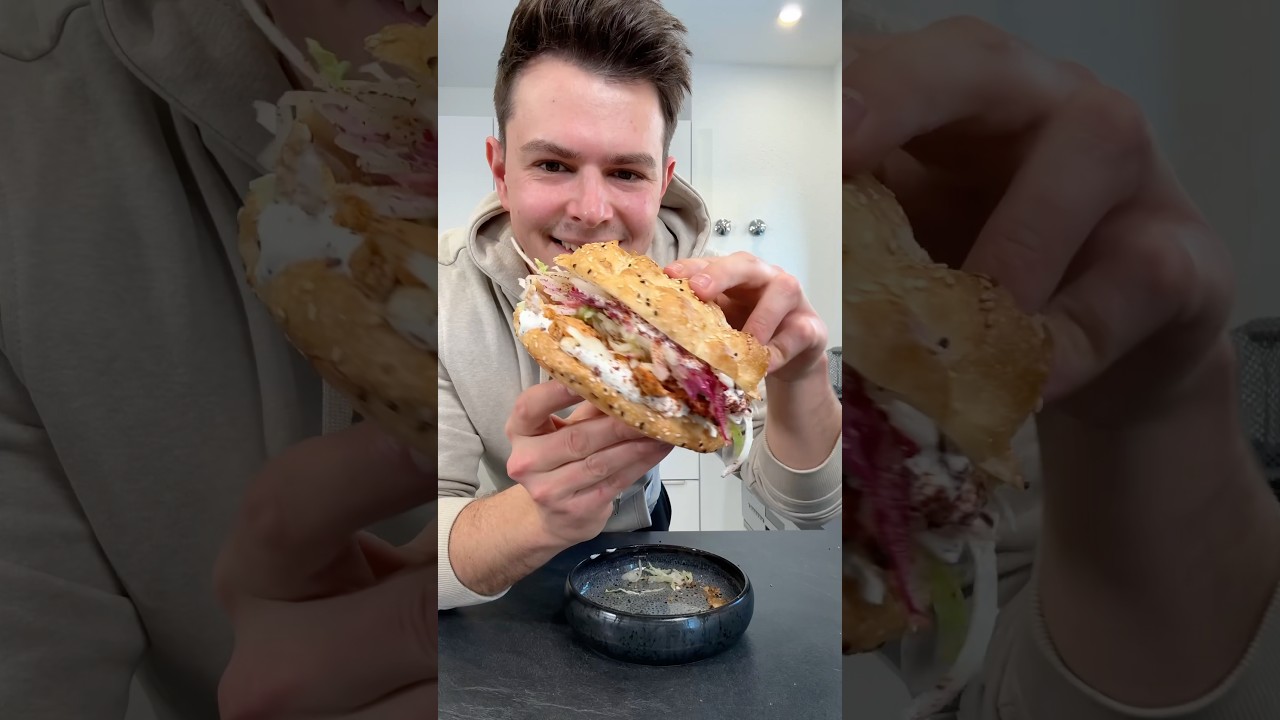 Homemade D&ouml;ner😍 Das Rezept findest du in den Kommentaren.☺️👇🏼
