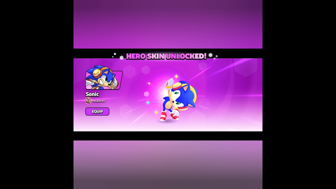 Sonic new Skin - Squad Busters #brawlstars #squadbuster #gaming