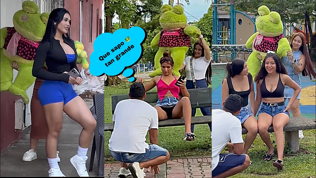 Sentada y tiene ese sapo 🐸 grandote pt 4 #viralvideo #toad