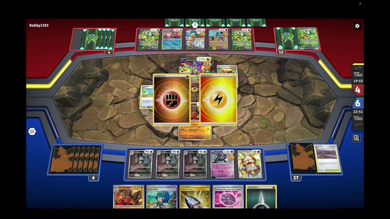 PTCGL - Destroying Raging Bolt