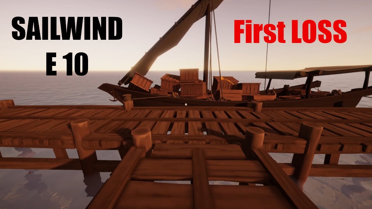 Sailwind Campaign E10: Trading goat cheese to Alchemists Island, first loss and stuck with cargo